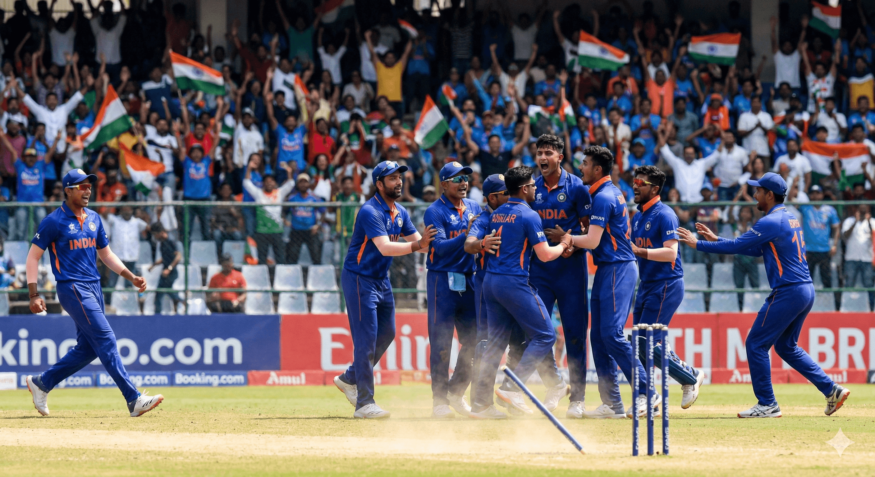 अंडर १९ वर्ल्ड कप: भारताने अमेरिकेला लोळवले; पहिल्याच सामन्यात मोठा विजय